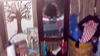 i fuck my big-ass stepmother with anal creampie and cum on tits