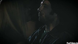 Hey, why did this blonde milf stepmom celebrate good news with her boyfriend like that