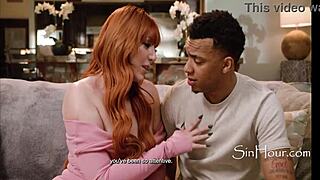 Busty Ginger Milf Rides Me Hard Knowing Her Favorite Color While Daddy's Away