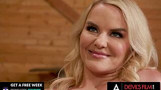 Can This Lucky Man Handle Fucking His Girlfriend and Busty Stepmom Slimthick Vic in Wild 3some with Cumshot Facial?