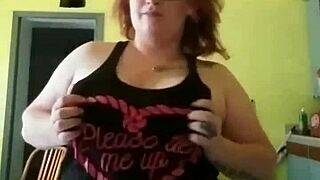 just some cum on big tits and ass