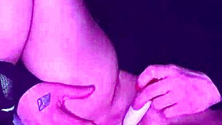 Dirty Slut Raven Plays With Dildo In Tattooed Pussy