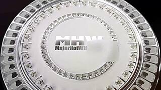 Hey, check out brunette beauty Demi Dasani getting intimate with Rome Major's impressive size