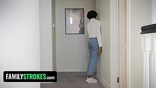 zach's attraction to hannah sparks intense emotion in rough interracial threesome with ryan's sex ed lesson full of blowjob and riding