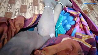 Early Morning Doggystyle Fuck with Beautiful Indian Wife Bent Over in Kitchen