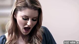 Bella Rolland Kisses and Licks Pussy with Horny Milf Sabina Rouge. They Dive into Lesbian Sex on Bed.