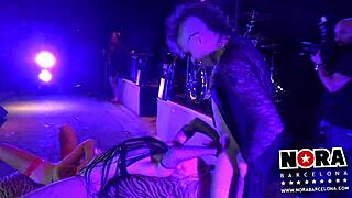 Rich Penat hosts a wild show in Galicia featuring blonde milf and teen in hardcore bisexual anal creampie with Spanish pornstars