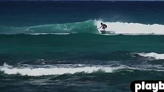 i'm a perfect big tits blonde lesbian flying totally naked outdoors