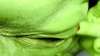 She Hulk Homemade Halloween Costume As Big Green Woman