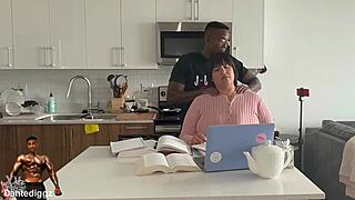 hey, this latina bbw gets dicked down hard for being an awesome study buddy