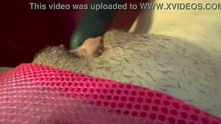 Italian milf Artemisia Love teases wet pussy with toy in slow motion.