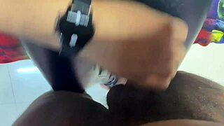 Step Mom With Huge Exotic Tits Stays Horny And Squirts From Fingering Action