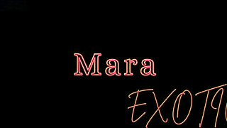 why does this pov nigerian couple's passionate creamy fuck with mara exotic feel so horny?