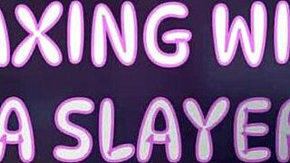 in my latex gloves i made the patient's balls smooth and empty with a handjob