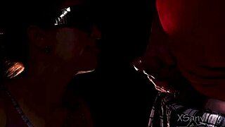 Oh man, this cheating game with a blindfolded girl tasting cum in her mouth from a friend's cock is wild.