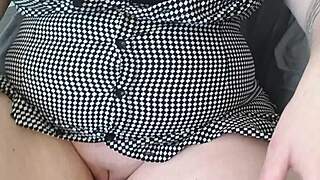 hey check out my stepmom masturbating while her stepson watches her in miniskirt