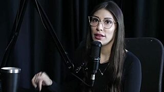 tell me about your naughty interview full of mischief with melina khalifa in porn cast brazil - part 3 on sheer red.