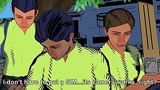 did you see my stepmom with big tits and ass getting fucked doggystyle by two guys in hardcore creampie action