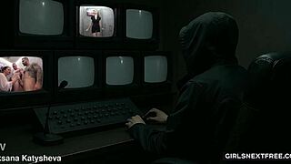 see those two huge cocks for you now youre going to get fucked in the mouth polly yangs in the gloryhole with blowjob deepthroat cumshot facial swallow mmf group!!