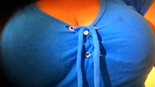 Stepmom delivers intense blowjob to stepson with big natural tits bouncing. They engage in passionate amateur home fucking leading to orgasm.