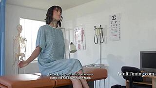 doctors office anal gangbang with toys and speculum play