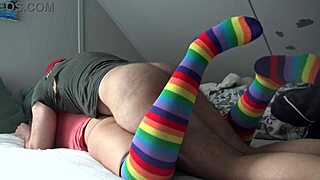 My stepson woke me up early for his rough morning anal pounding i couldn't resist