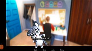 Magical Family Laboratory Hosts Busty Milf for Intense Seduction Scene