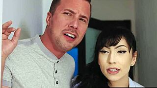 judy jolie sneaks with foster stepbro into master bedroom while becky fucks husband