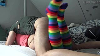 My stepson woke me up early for his rough morning anal pounding i couldn't resist