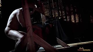 busty brunette ecstasy sucking cock before pussy smash