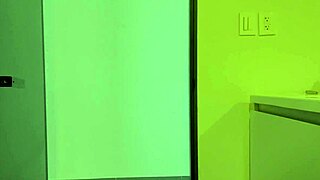 big tits mexican milf letzy lizz backstage shower tease with andres acosta