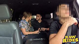 Pawg Aussie Milf Squirts From Backseat Ride Share Fuck