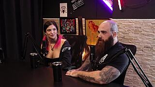 Qween and Iron Biker Sizzle in Sheer Red's Best Sensual Cast Moments Part 10 Full Passion