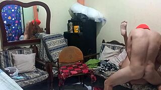 stepdad teaches shy latina stepdaughter slow cum sex riding technique