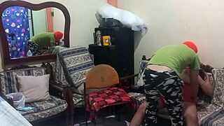 stepdad teaches shy latina stepdaughter slow cum sex riding technique