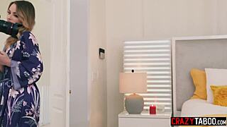 whoa petite asian teen fucked by big ass milf after licking