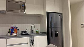 Massive Tits Mexican Milf Neighbor Busts American Jacking And Wants It Bareback