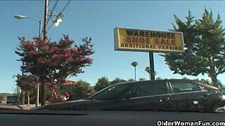 Mature Milf's Heart Pounds as Black Cock Fucks Her Hard