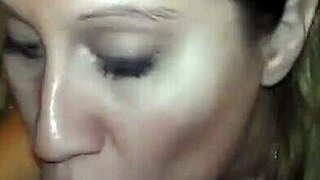 Sarah Savage Milf Gulps Huge Cum Load After Suck