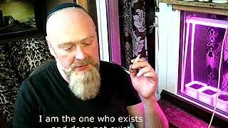 russian milf wife strips smokes laps dances doggy for monster cock