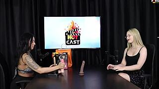 i loved interviewing vivan lola and vitória beatriz in sheer red lingerie full of naughty vibes part 3