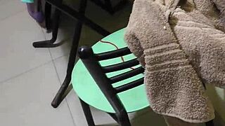 Venezuelan housewife seduced by young roommate in taboo bedroom roleplay