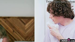 huge tits stepmom rachael cavalli caught fapping by stepson 😈🍆💦