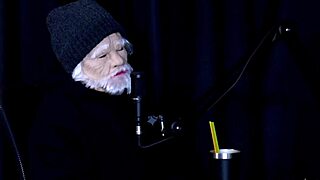 Tifany Rocha's wild swingers interview with vovo moai on sheer red lingerie