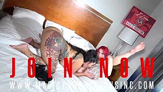 Stepmom gets addicted to teen pussy in new taboo kink