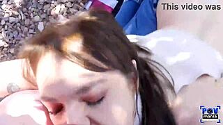 Sailor luna's big tits and pussy lips tease miles long's cock blowjob