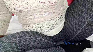 Married Girlfriend's Hindi Dirty Talk Leads to Handjob and Bent Over Ass Fuck