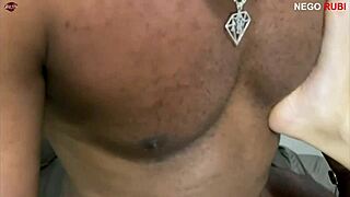 Husband Films Wife Ravaged by Thick 24cm Monster Cock