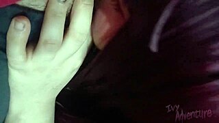 chubby goth wife craves dick sucking cum facials every time