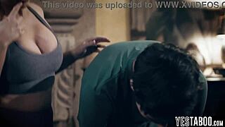 hey young stepson and stepdad chill with curvy mature stepmom vibes